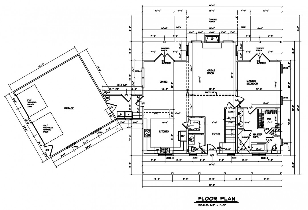 home plan for lot 1 of winding creek farm